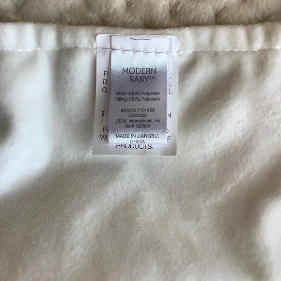 Modern Baby Brown Bear Baby Lovey Security Comfort Blanket - Picture 11 of 11